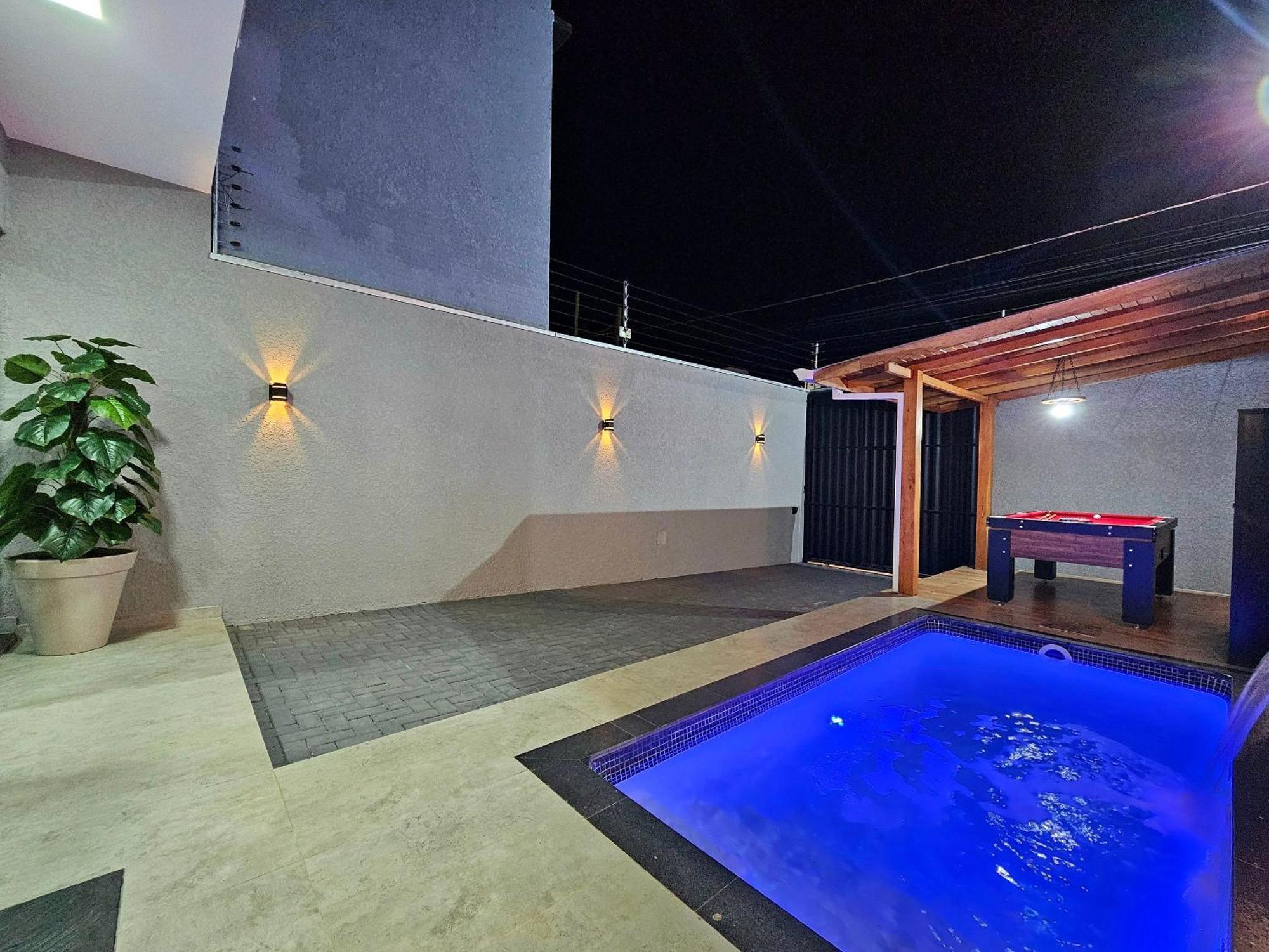 Casa 01 Nova Com Lazer 10 Min Paraguai *