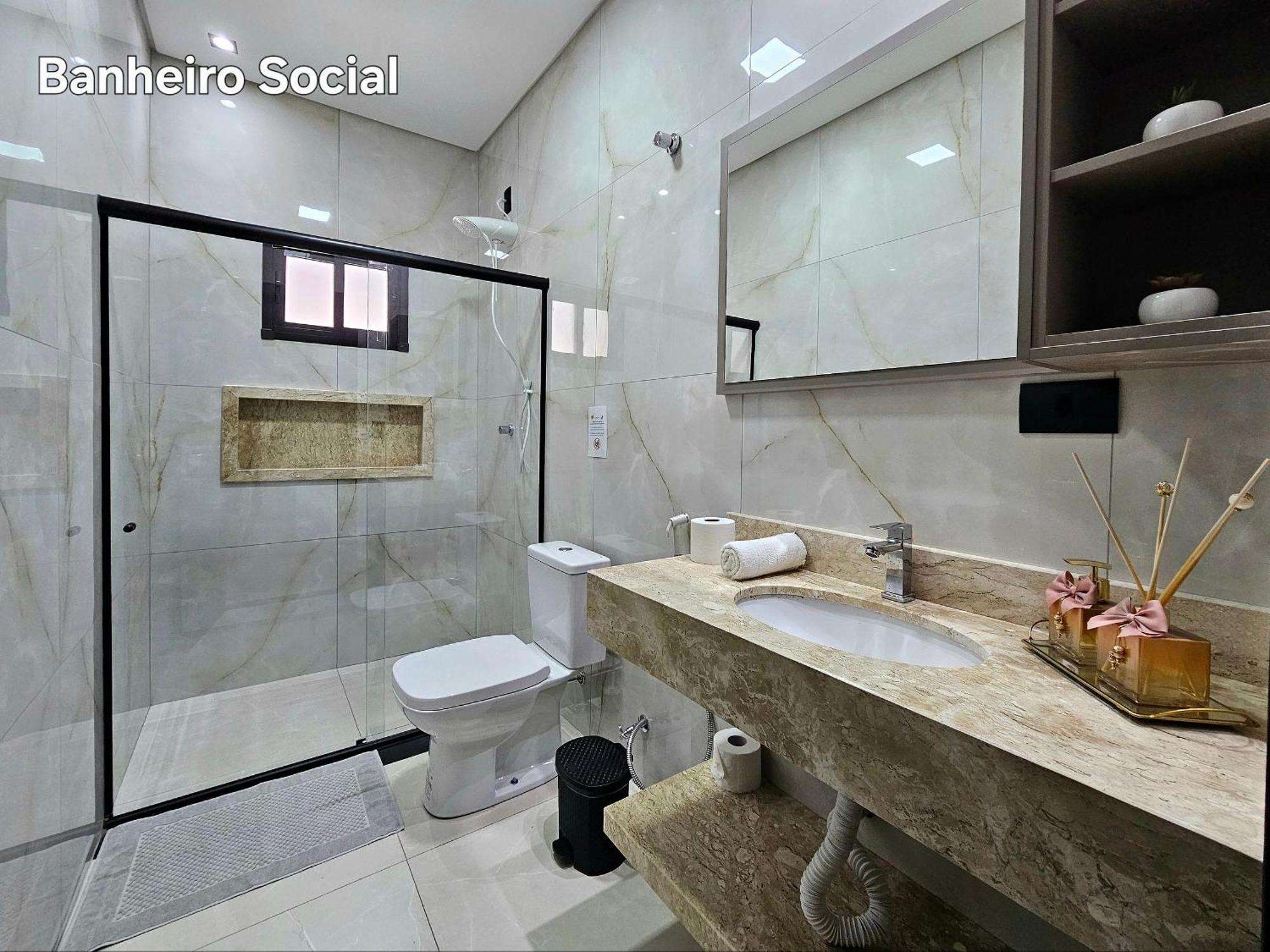 Casa 01 Nova Com Lazer 10 Min Paraguai Holiday home *
